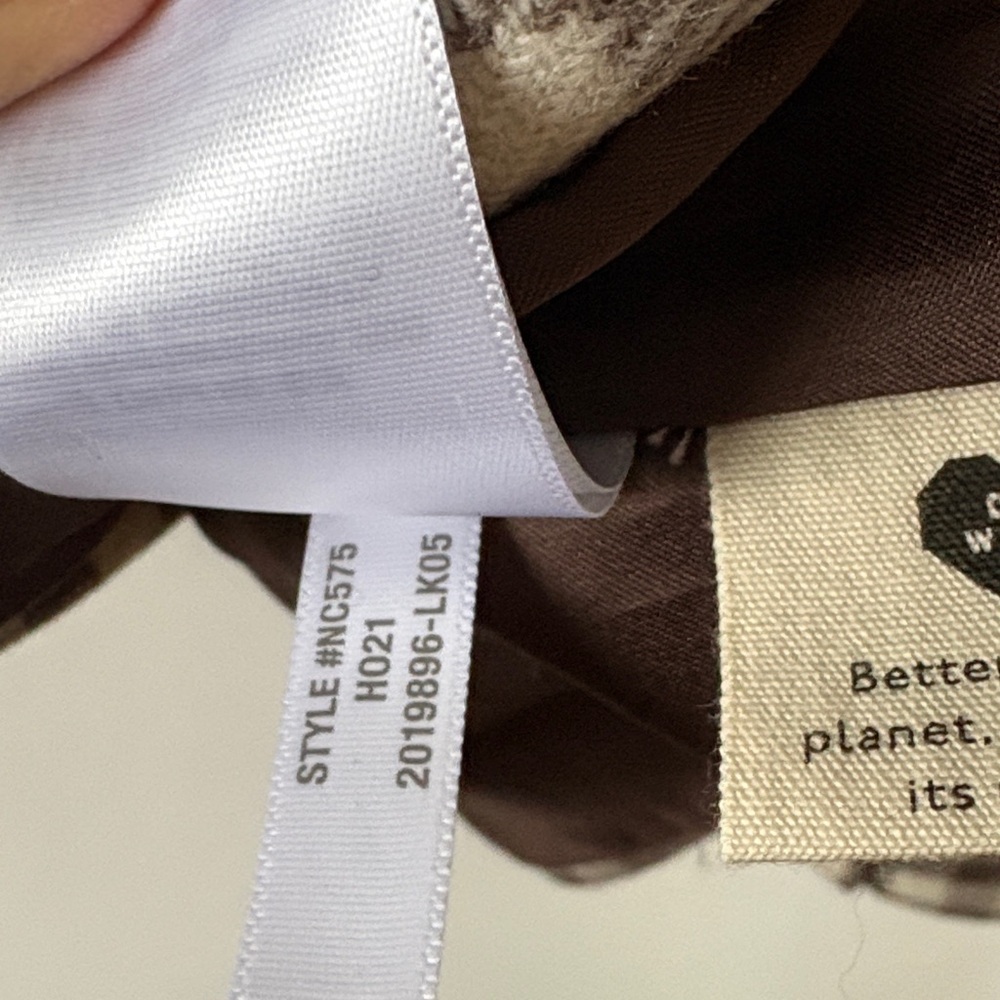Madewell Larsen Blazer in Undyed Check XL - Picture 12 of 14